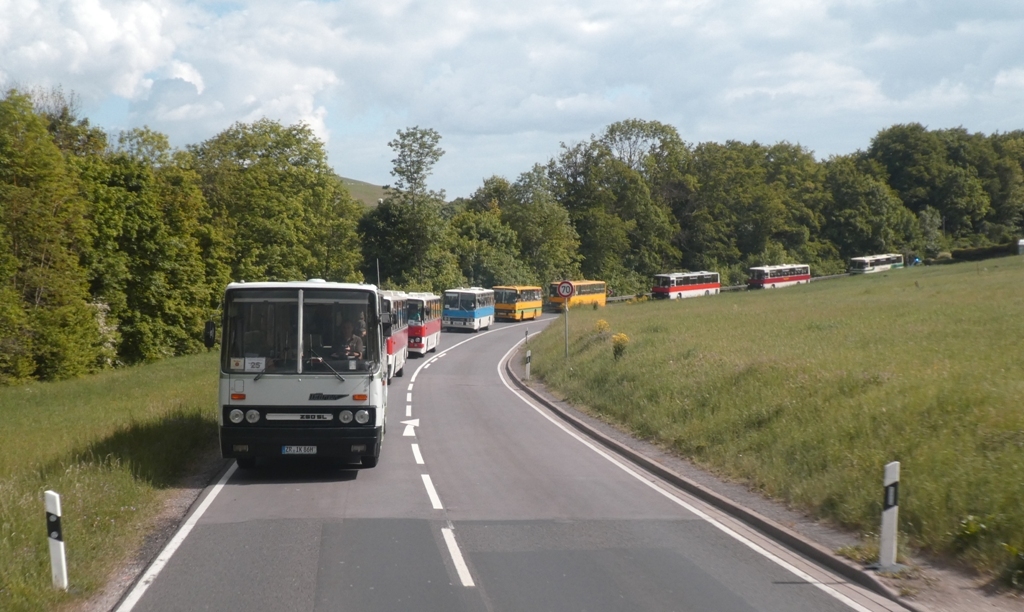 Ungarischer Dieselduft über Meiningen
