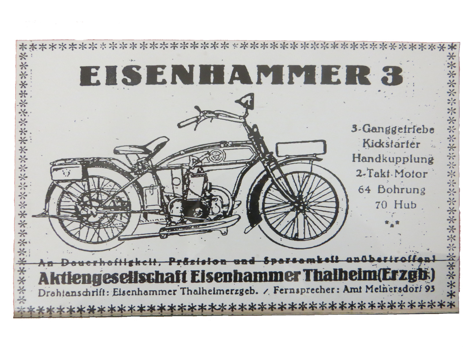 Vortrag: „Eisenhammer“ 