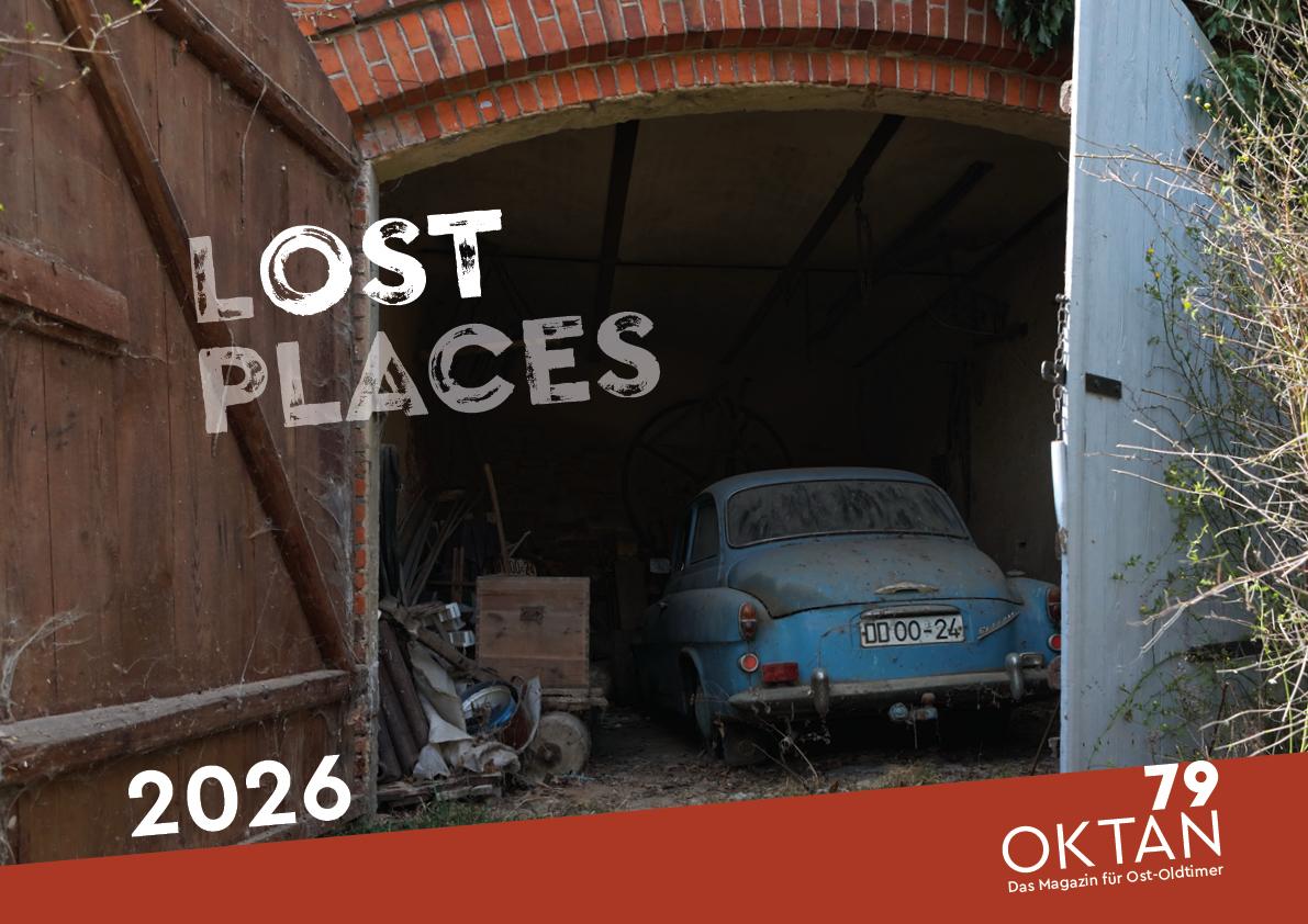 79oktan Kalender "Lost Places" 2026 79oktan Kalender "Lost Places" 2026
