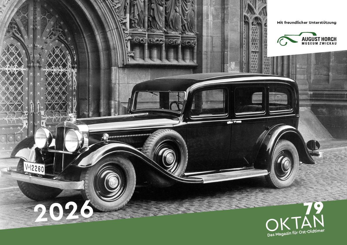 79oktan Horch-Kalender 2026
